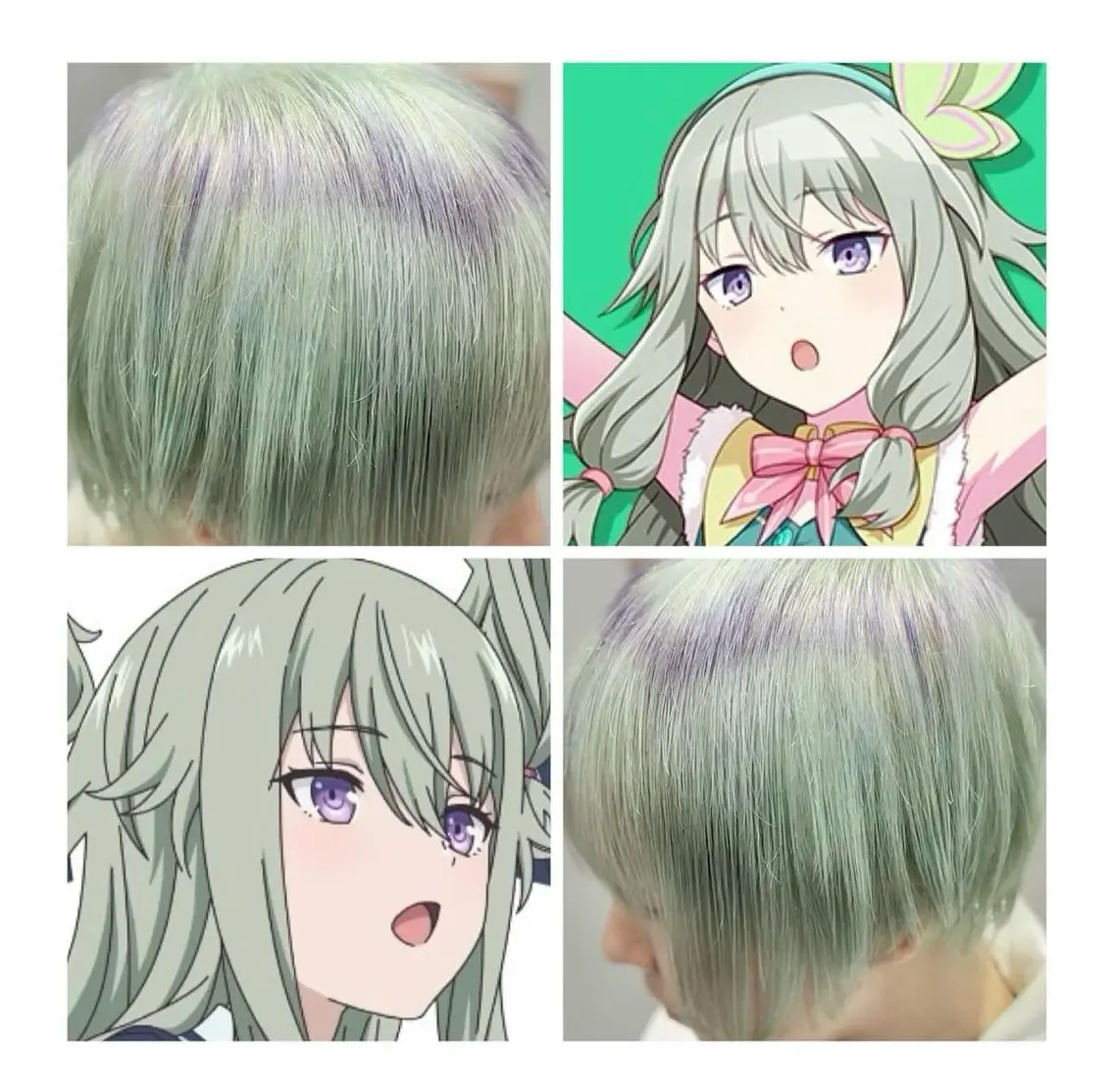 ショート カラー ハイライトカラー ハイライト ヘアカラー TSUNO🦖 派手髪/オタク美容師のヘアスタイル