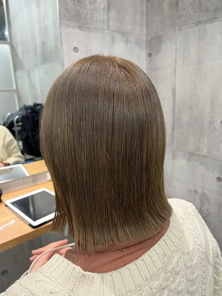 ショート カラー ヘアカラー トリートメント newi赤羽 HINATAのヘアスタイル