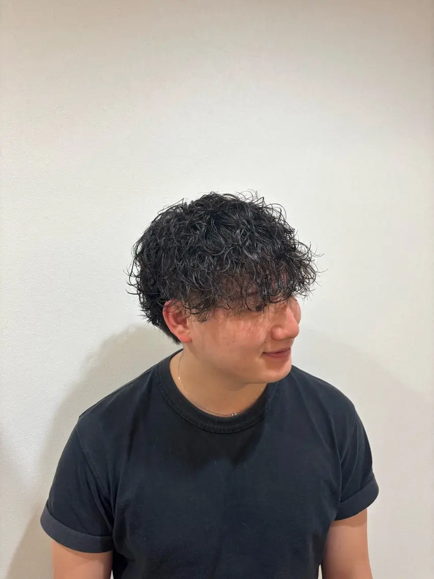 パーマ 寺尾 里菜のヘアスタイル