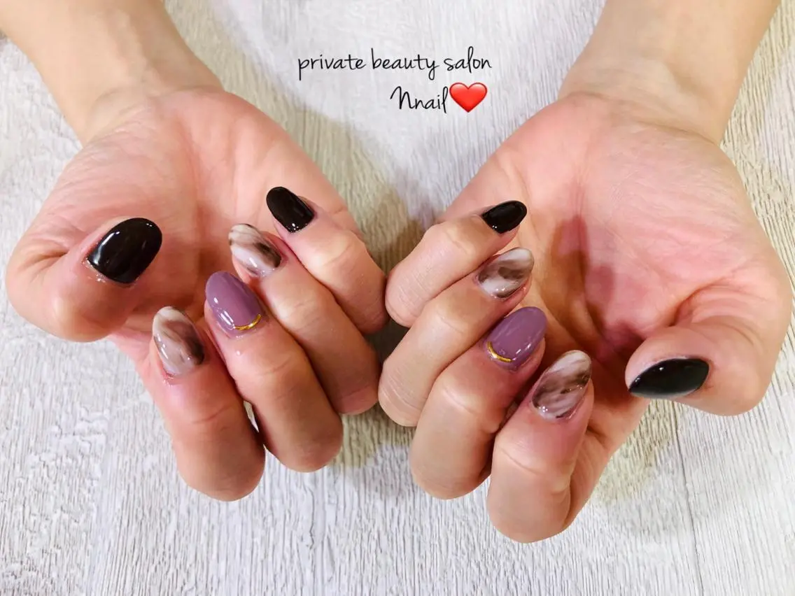 ネイル ハンドネイル 🌿Nnail🌿 プライベートサロンのネイルデザイン