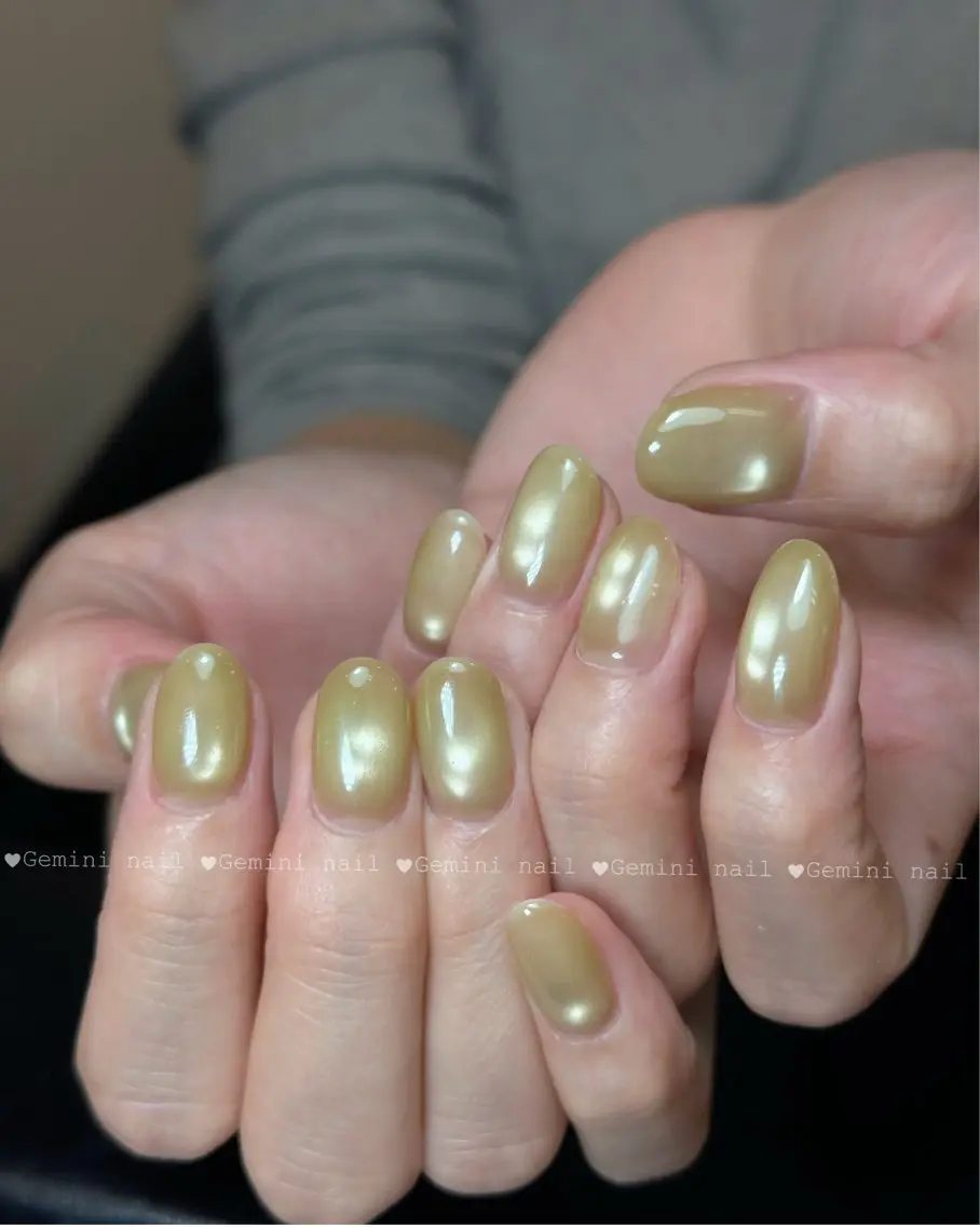 ネイル マグネットネイル Gemini nail.Yukiのネイルデザイン
