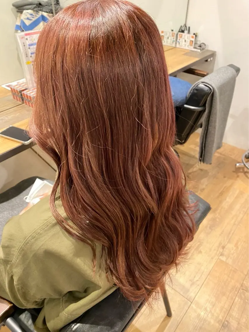 ロング カラー 村下 美尋のヘアスタイル