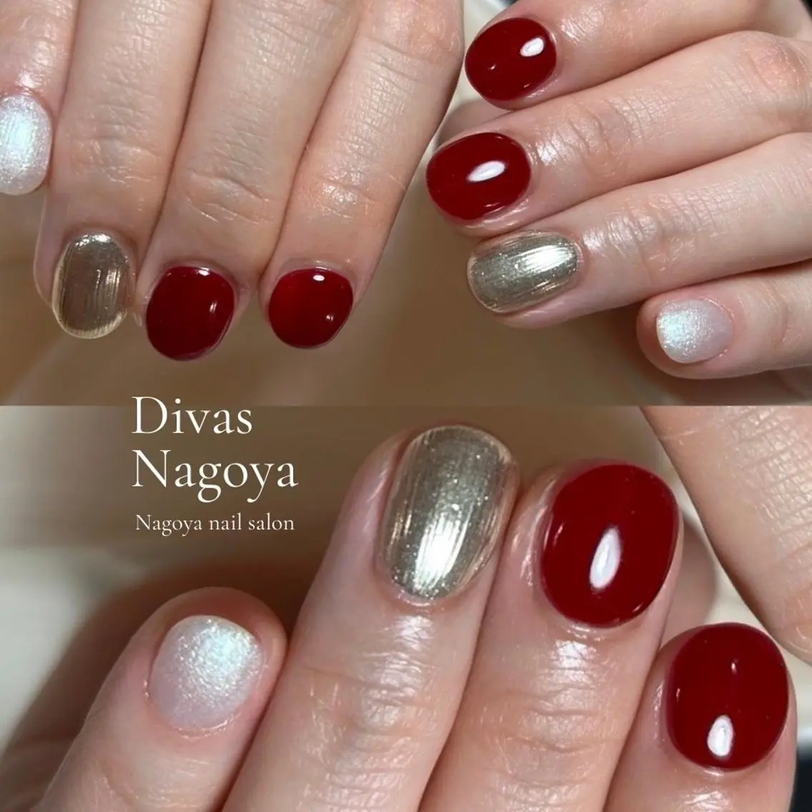 ネイル アートネイル 韓国ネイル マットネイル ミラーネイル ニュアンスネイル 💕D.d nail Hideyo🌸のネイルデザイン