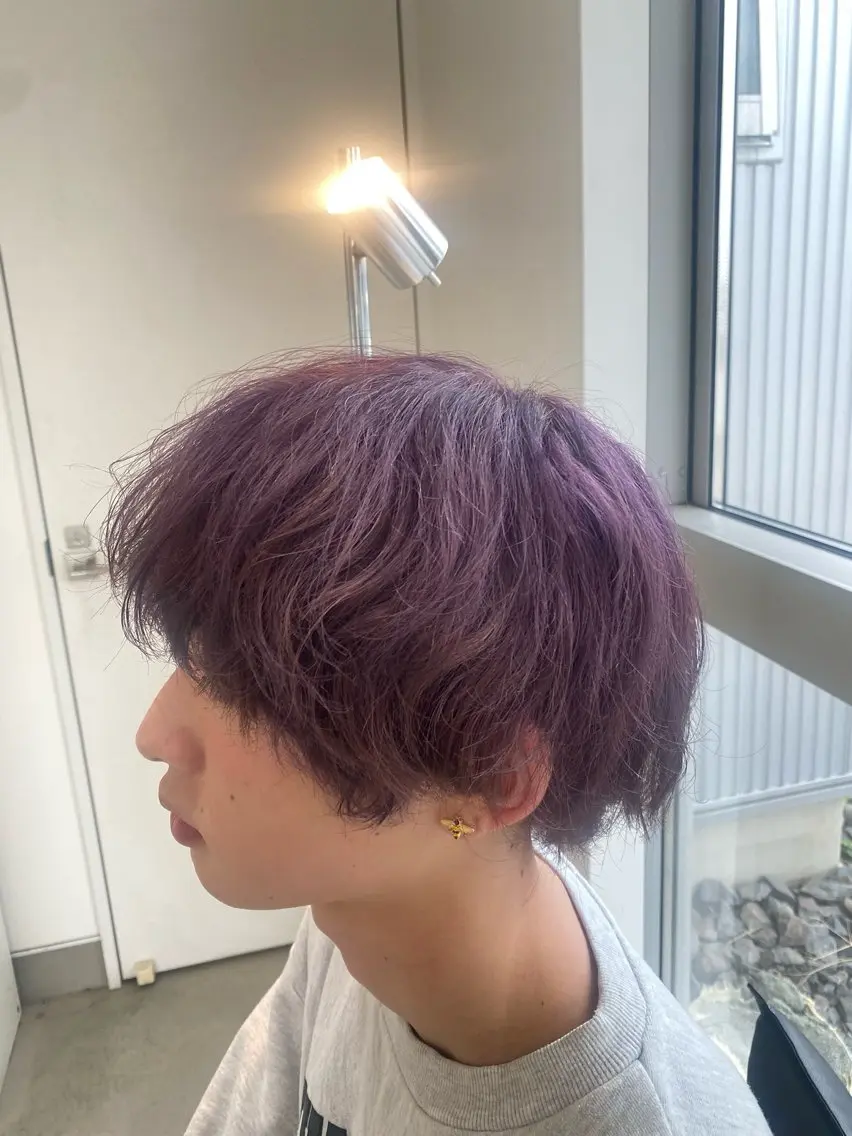 カラー ヘアカラー 三田 一希のヘアスタイル