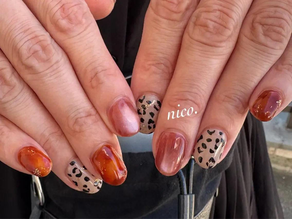ネイル ハンドネイル フットネイル nailsalon nico.のネイルデザイン