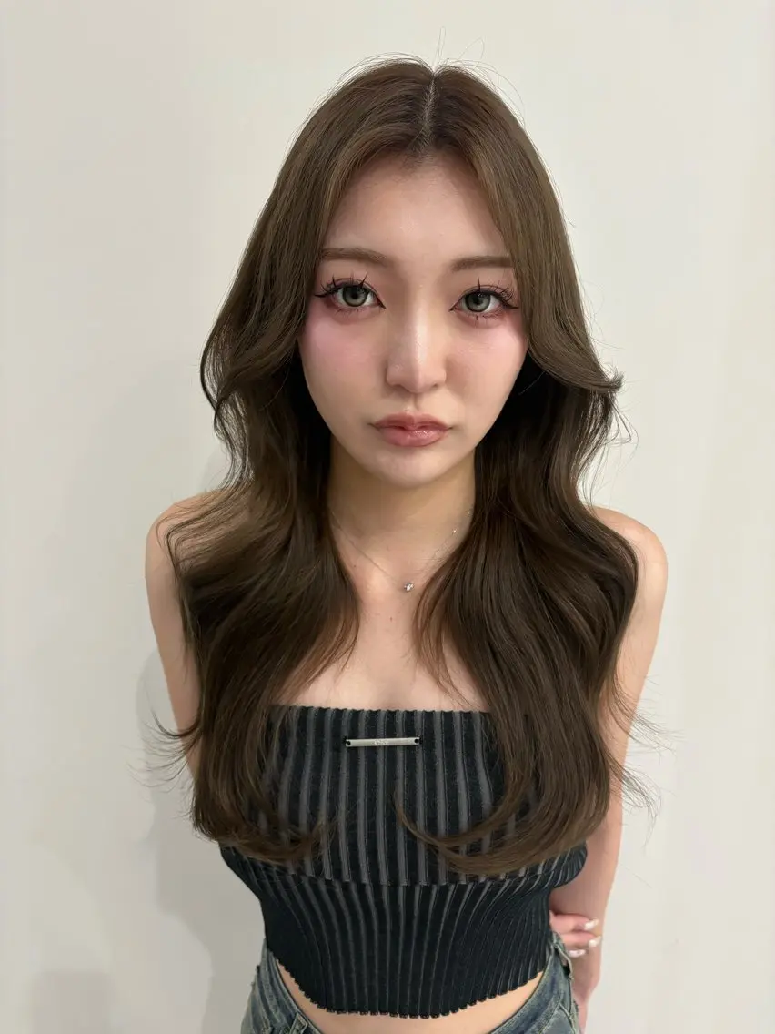 ロング ミサキ/モデル募集 京都烏丸四条大宮のヘアスタイル