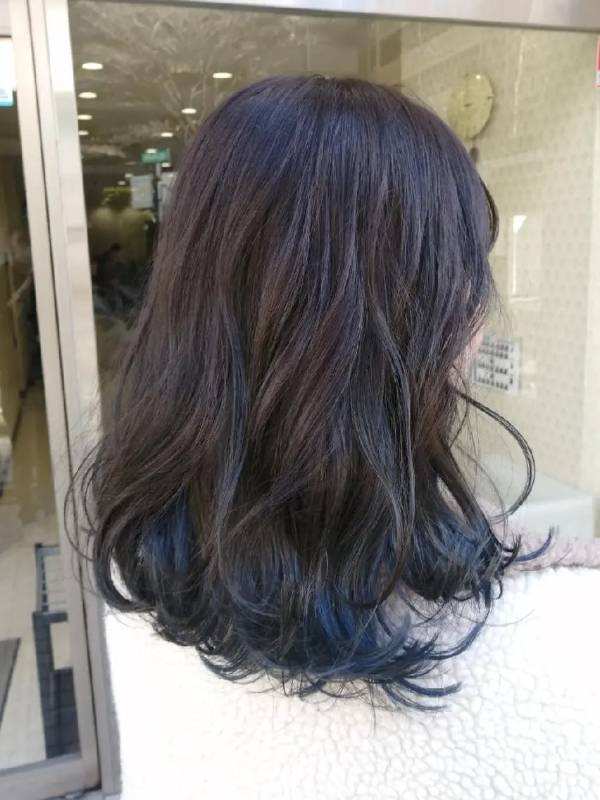【乾かすだけでまとまる♪】カット+髪質改善カラー ¥10900の写真