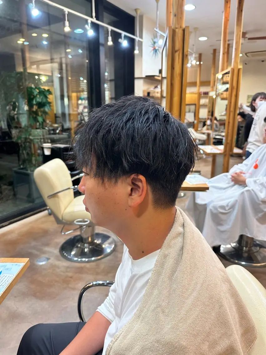 ショート パーマ メンズ 【髪質改善/美髪】 ⭐️川嶋 陸央⭐️のヘアスタイル
