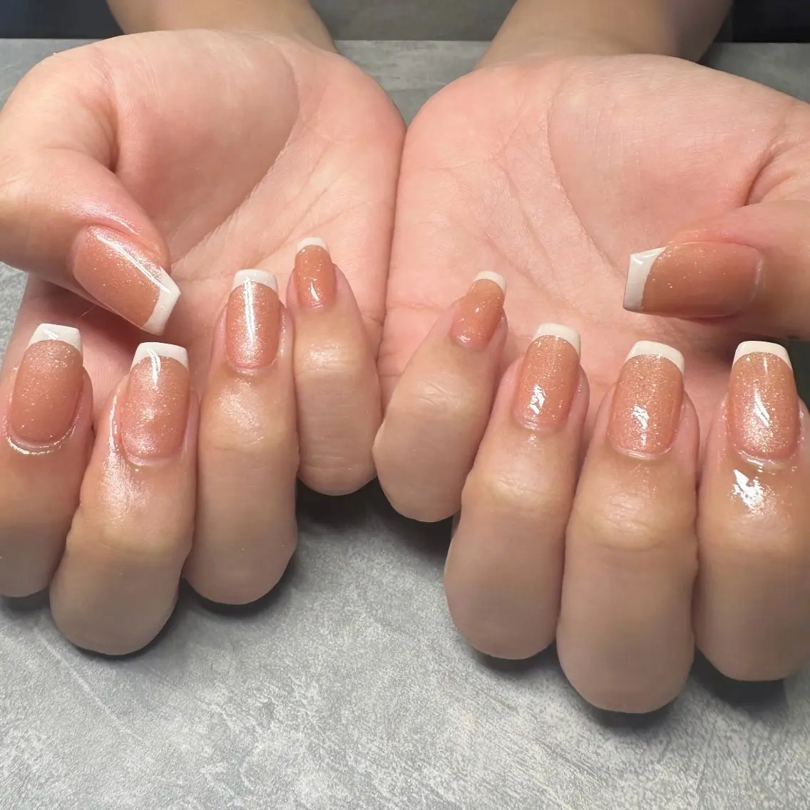 ネイル フレンチネイル joieange kitano yoのネイルデザイン