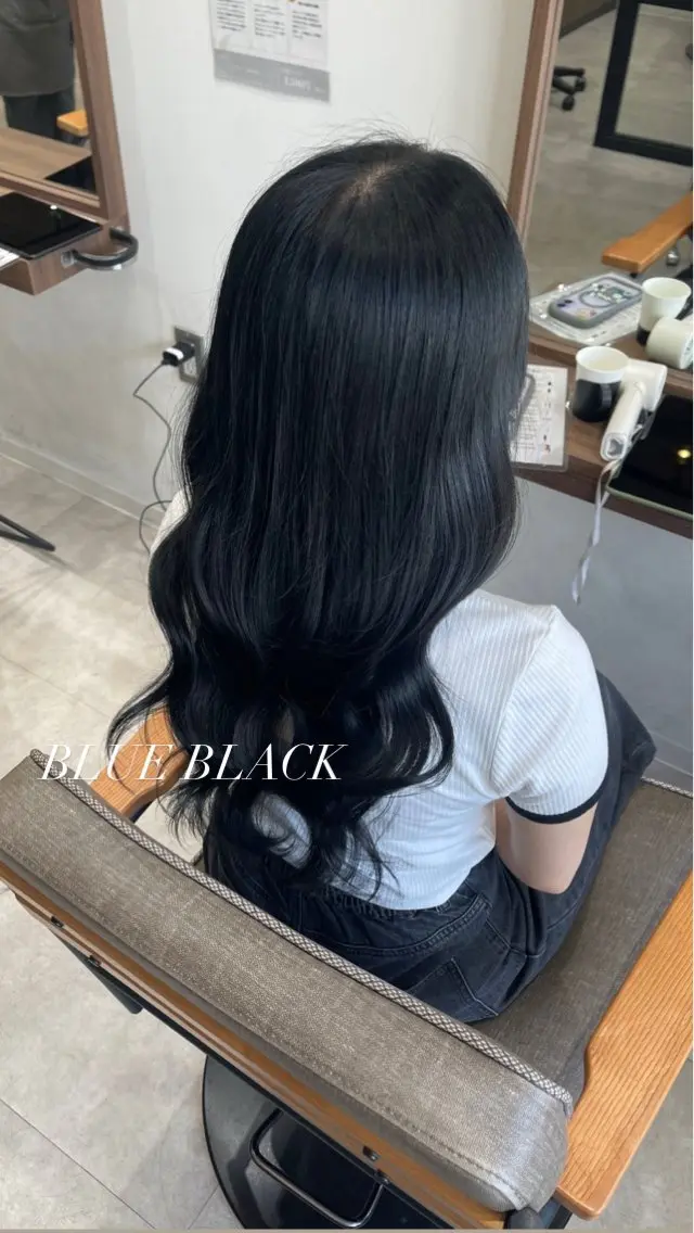 ロング カット ヘアカラー トリートメント 朝5分でキマる艶髪 ／ヤマダのヘアスタイル