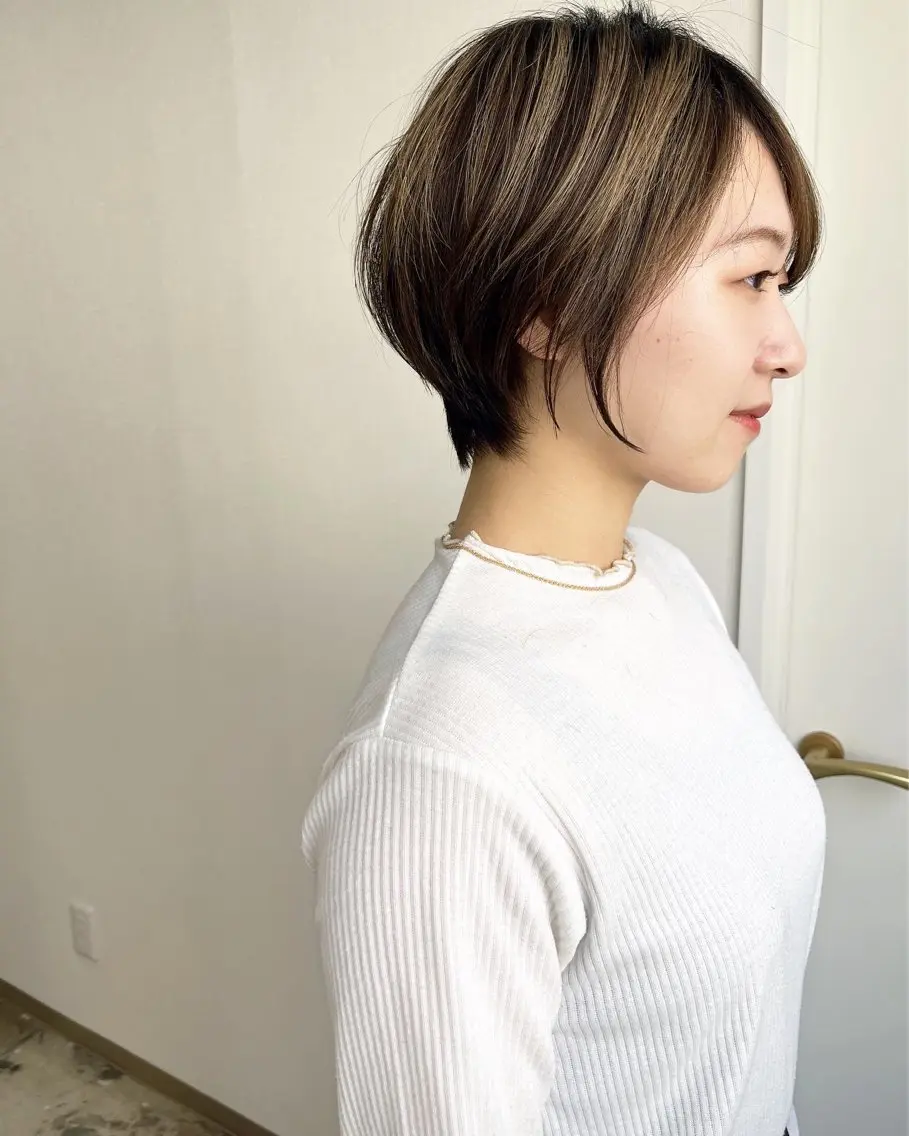 ショート ショートヘア ショート&ボブ井上 菜樹のヘアスタイル