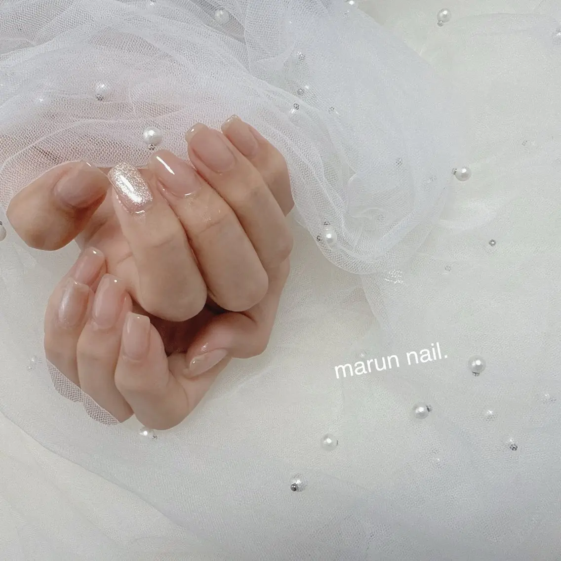 ネイル ジェルネイル ハンドネイル marun._ megumi.のネイルデザイン