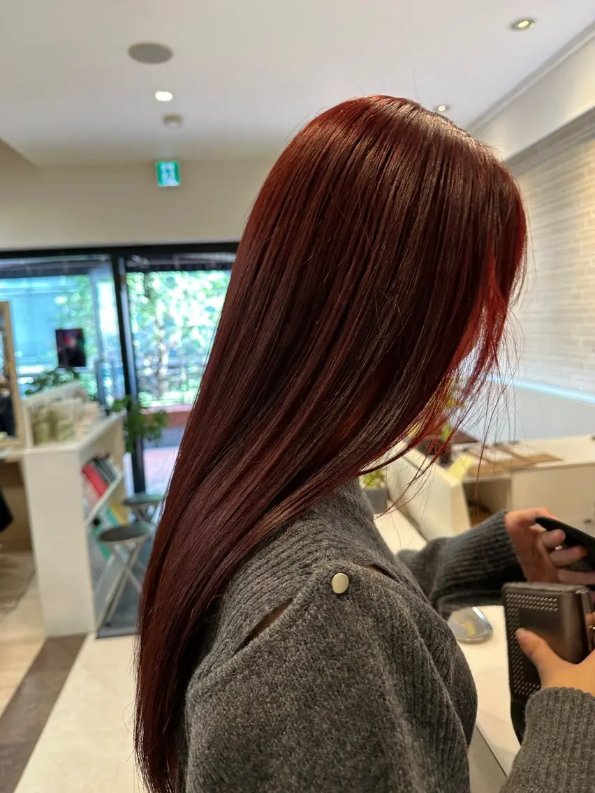 カラー+シャンプーブローの写真