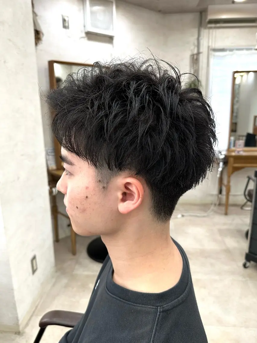 メンズカット+炭酸プチスパの写真