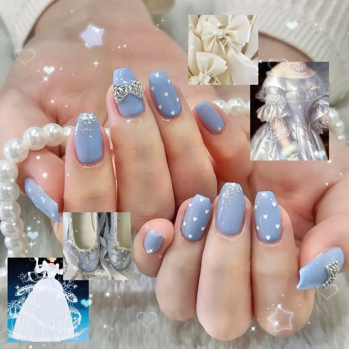 ネイル ハンドネイル 🪄mimi🎀 Midori🪽のネイルデザイン