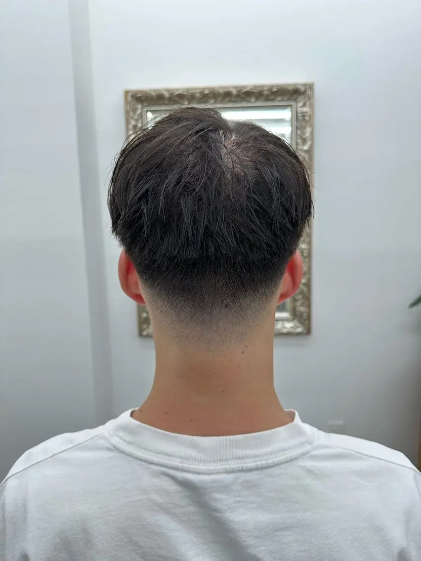 ショート パーマ メンズ ボブ  レイヤー 髪質改善  相澤晃希のヘアスタイル