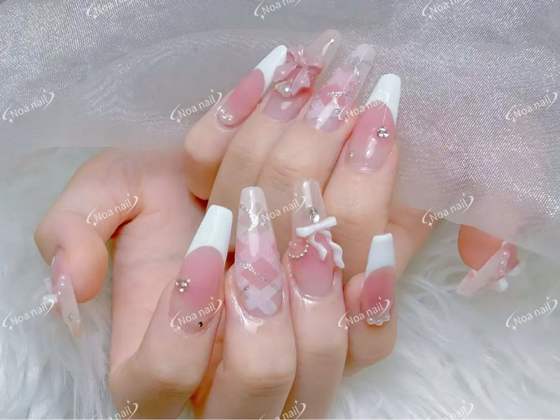 ロング ハンドネイル Noa Nail みつきのネイルデザイン