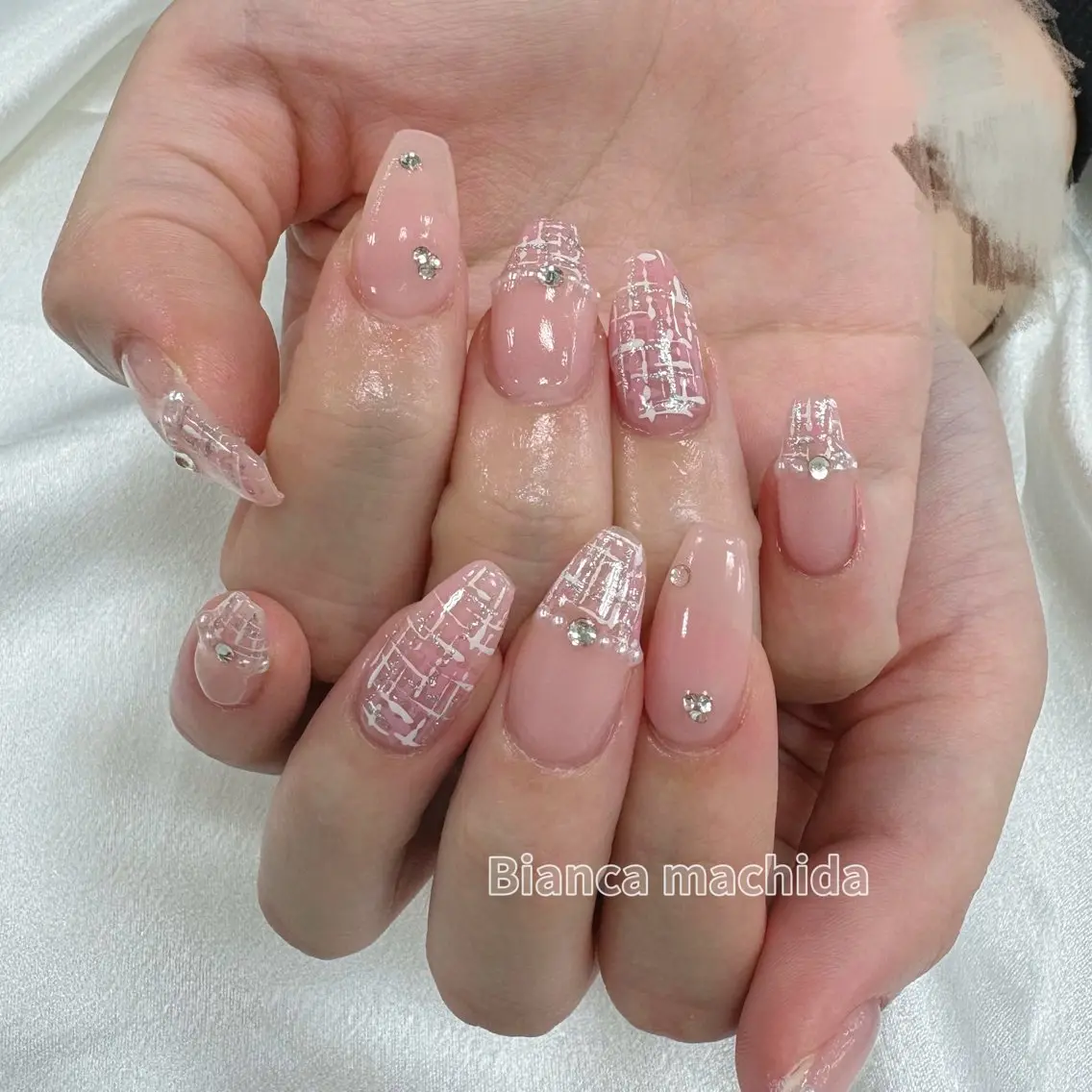 ネイル ハンドネイル Bianca 🌟 yanagihasiのネイルデザイン