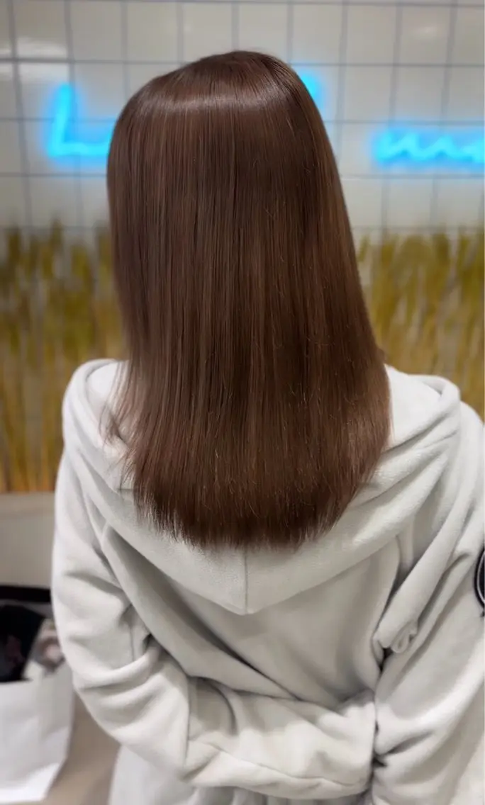【7月限定⁉️】カット✂︎➕ブリーチなしダブルカラー🌈➕髪質改善クイックトリートメント🫧の写真