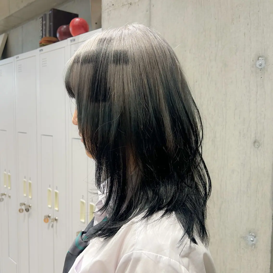 ミディアム カラー ヘアカラー トリートメント 🍎暖色ウルフ 🍎みさきのヘアスタイル