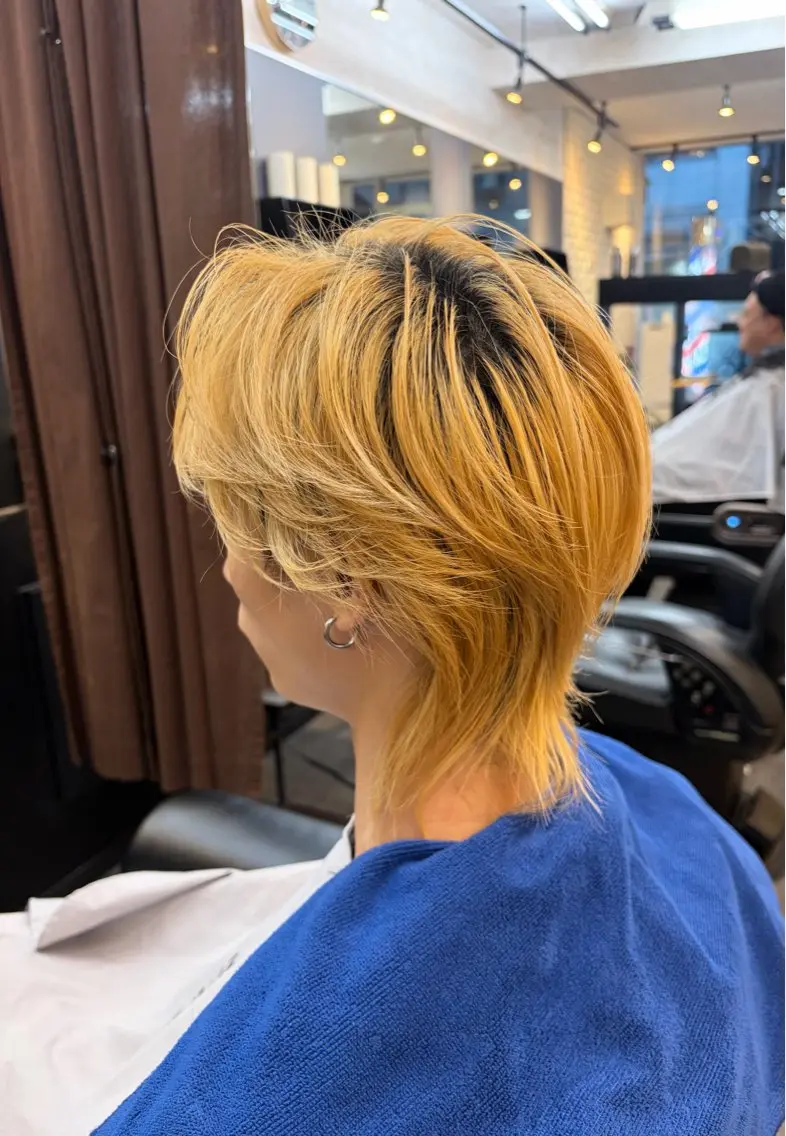 ミディアム 【癒しのバーバー】 小野寺のヘアスタイル