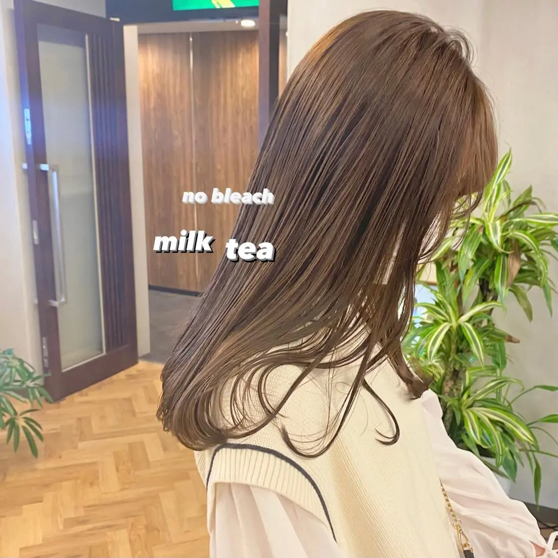 セミロング カラー パーマ ヘアアレンジ メンズ キッズ ネイル マツエク・マツパ メンズブリーチ ブリーチ ブリーチなしカラー 前川 朋香のヘアスタイル