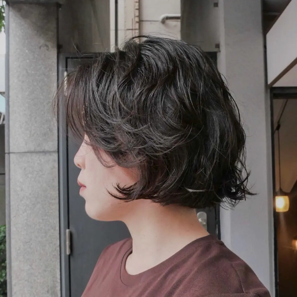 ショート 🦢パーマモデル 様募集中🦢AI🫧のヘアスタイル