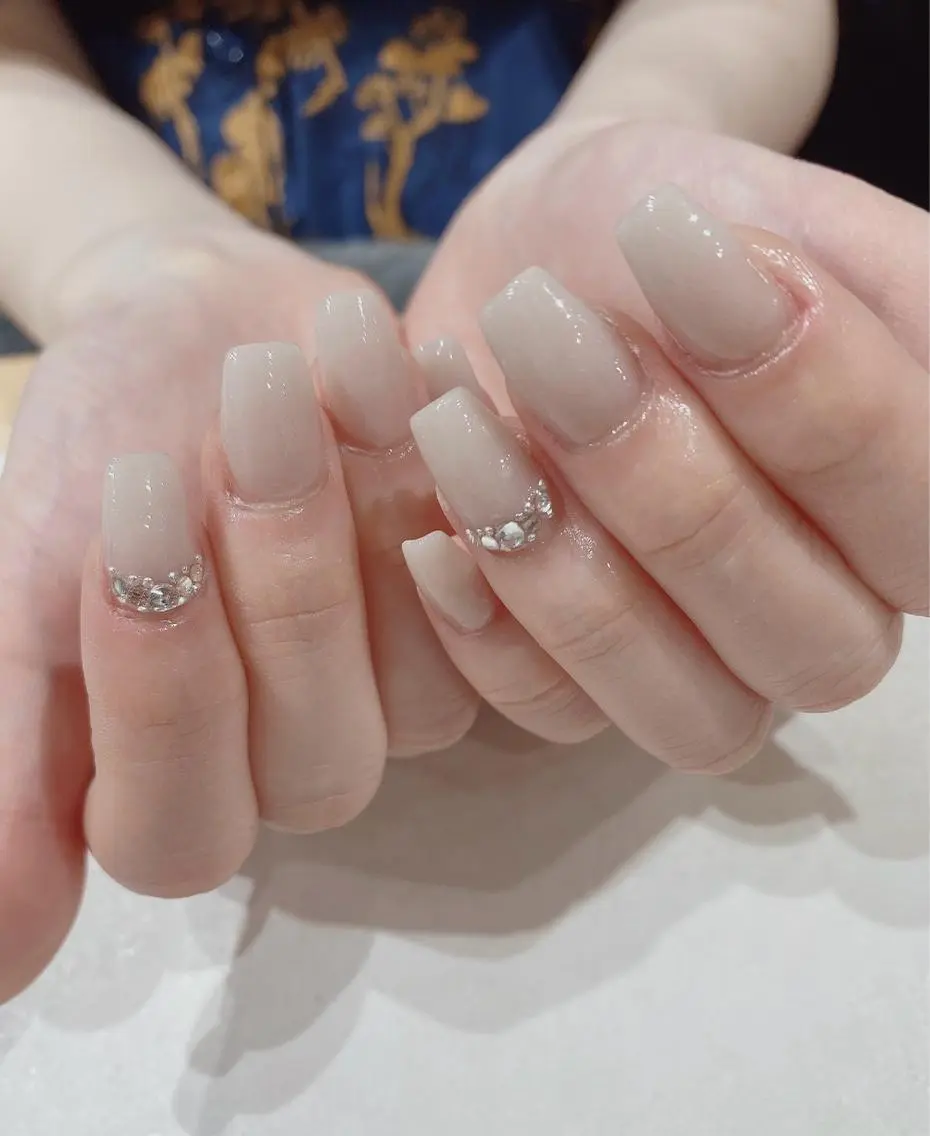 スカルプワンカラー🩷フットワンカラー🩵の同時メニューの写真