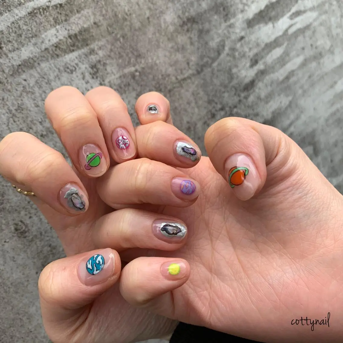 ネイル アートネイル ジェルネイル ニュアンスネイル cottynail -miki-のその他イメージ