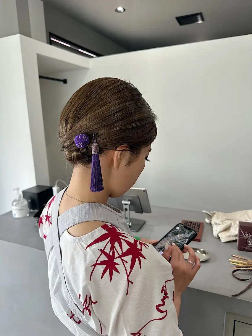 ヘアアレンジ 名倉 伽奈のヘアスタイル