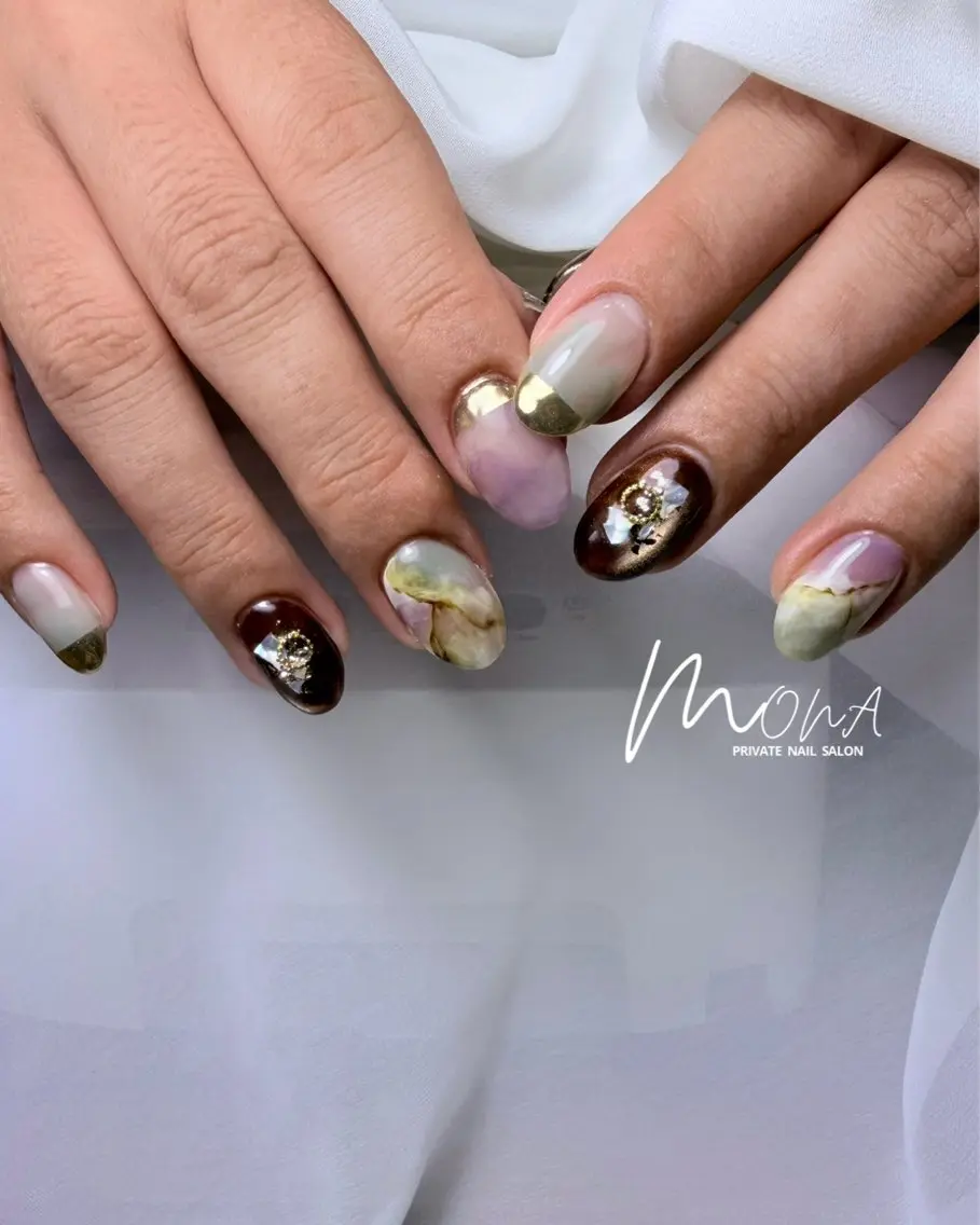 ネイル ハンドネイル Nailsalon MONA.のネイルデザイン