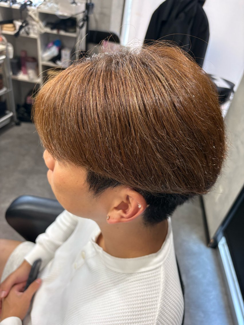 ショート カラー メンズ はるき でぱいのヘアスタイル