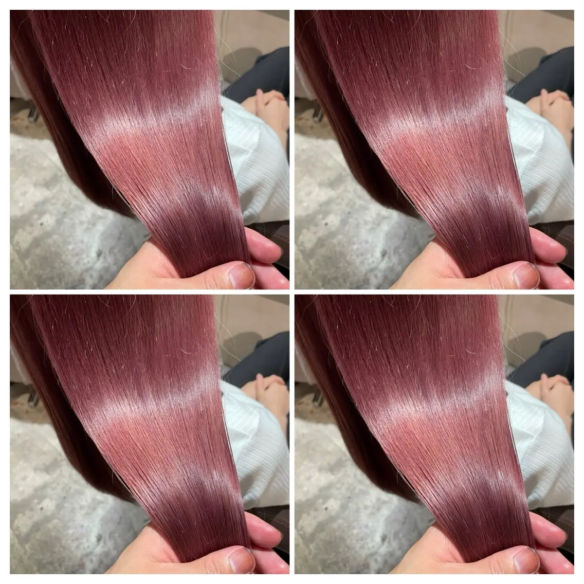 ロング カラー 髪質改善 艶髪矯正 エクステ かいり✂️のヘアスタイル