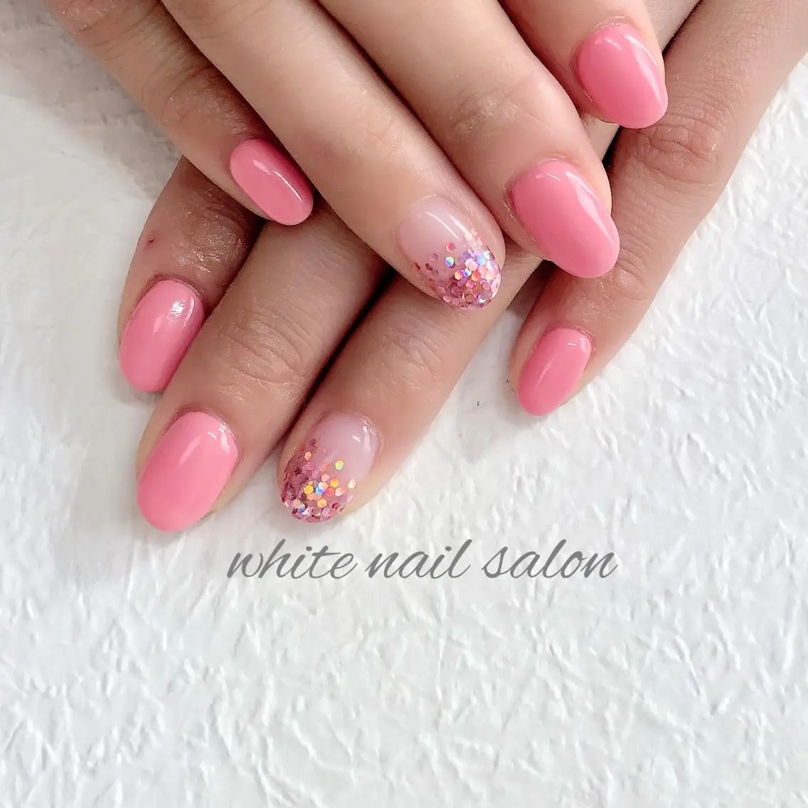 ネイル ジェルネイル ハードジェル 持ち込み シンプルネイル ソフトジェル white nail salonのネイルデザイン