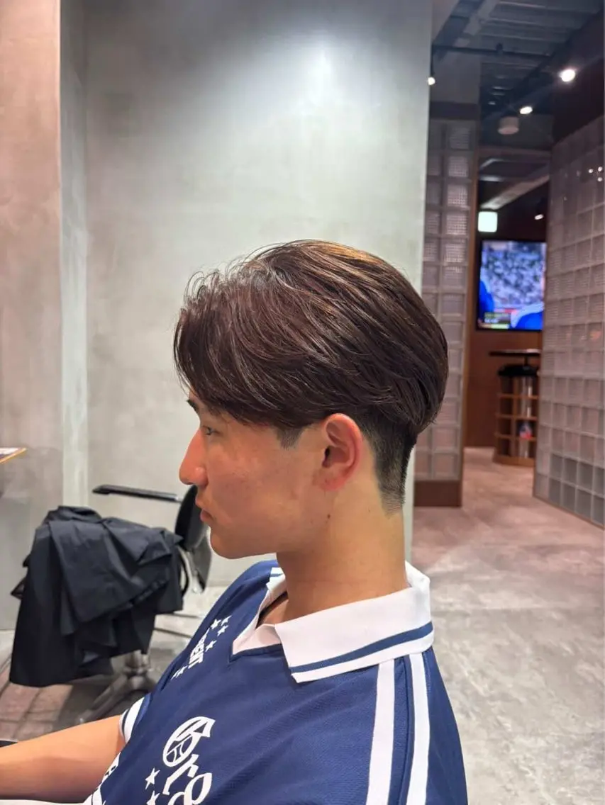 当店スタイリストカット+ニュアンスパーマ🌀の写真