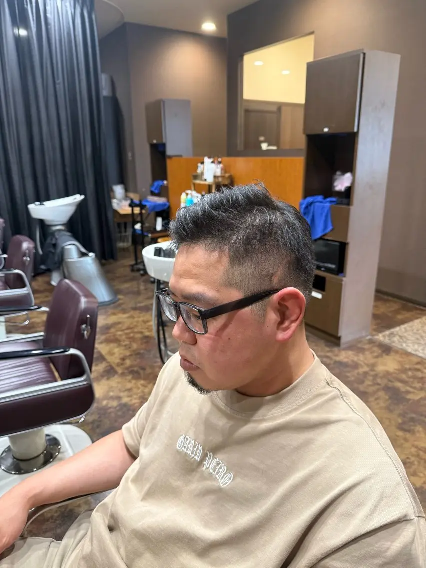 メンズ カット キクチ マナのヘアスタイル