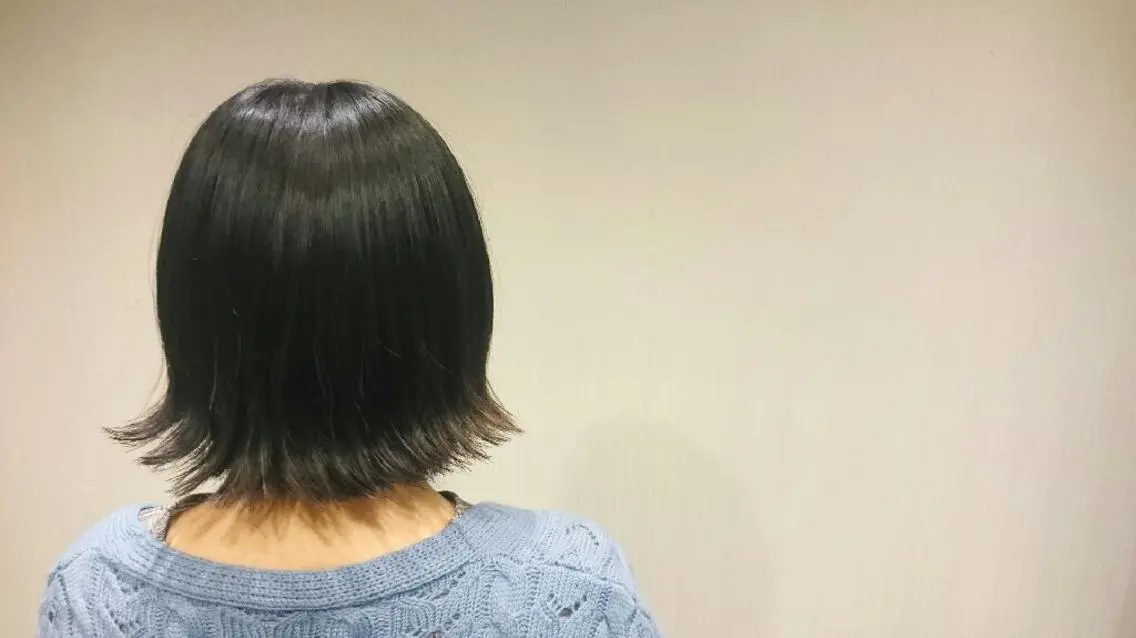 ショート ボブ 外ハネヘア トリートメント ◎モチマル チアキ◎のヘアスタイル