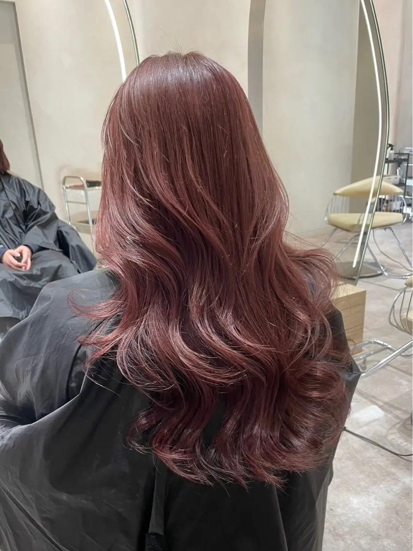 ロング カラー 渋谷/韓国レイヤー 艶カラー特化マサキのヘアスタイル