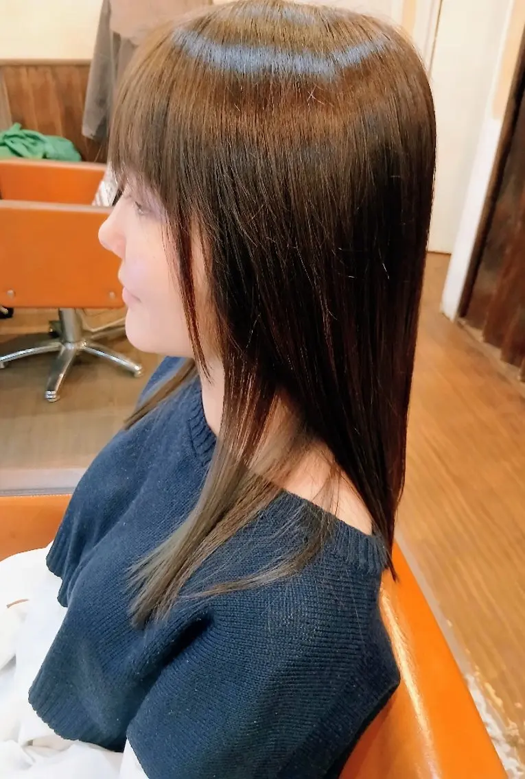 ミディアム ハヤミ キョウジのヘアスタイル