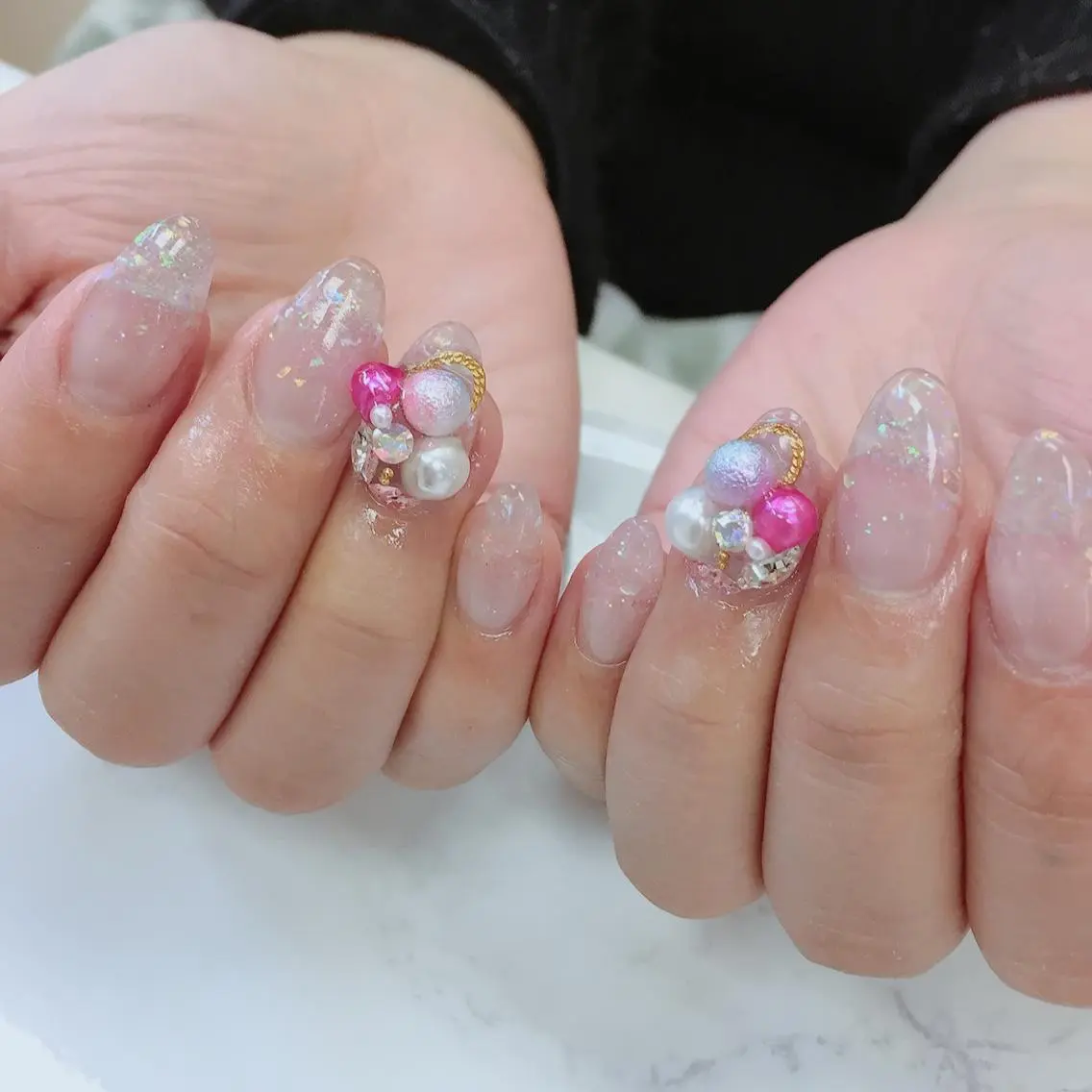 ショート JNA認定講師🌸 RIEのネイルデザイン