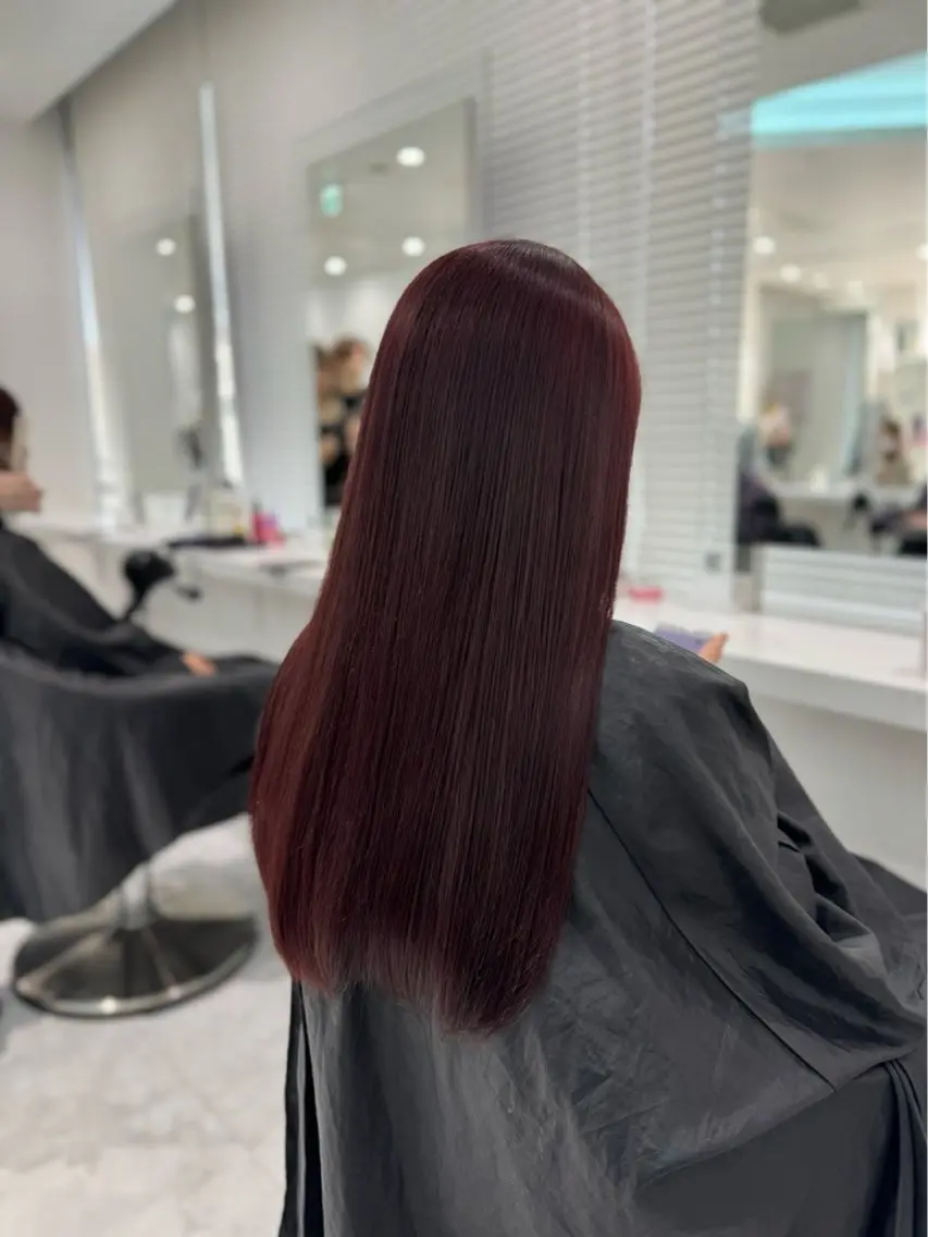 ロング カラー ブリーチなし暖色特化 ❤️kanata❤️のヘアスタイル