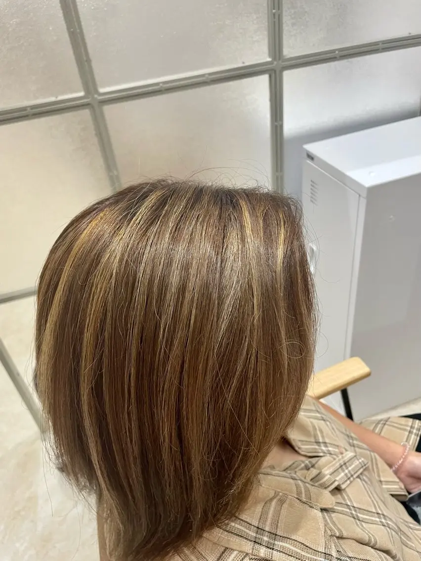 カラー 透明感🫧ナチュラル 🍀りんたろうのヘアスタイル