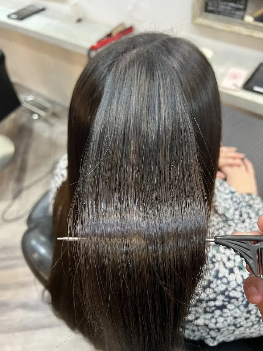 ロング 柴田 冬羽のヘアスタイル