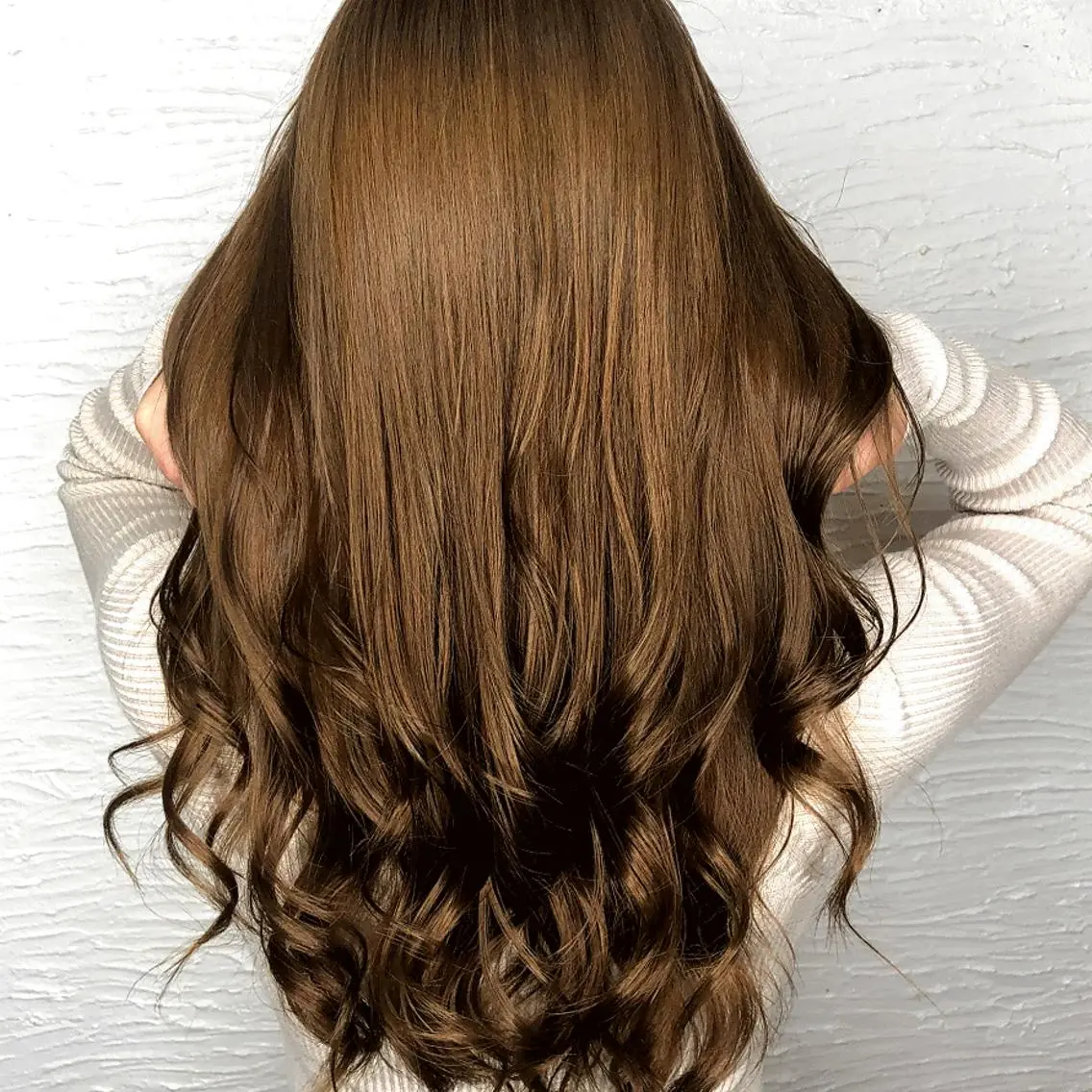 ロング 酸性縮毛矯正　美髪 特化サロン　八百村のヘアスタイル