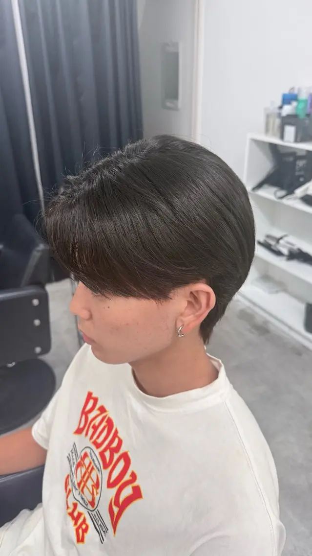 メンズ カット 縮毛矯正 メンズ特化美容師 安藤瑠希のヘアスタイル