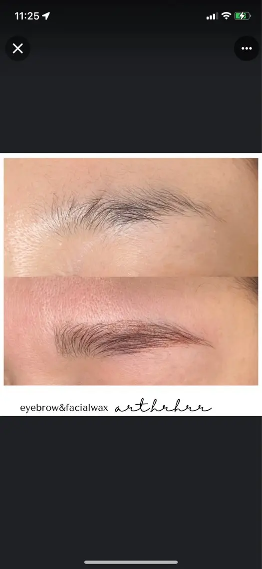 アイブロウ ハリウッドブロウリフト メンズアイブロウ 眉毛ワックス脱毛 HBL眉毛&フェイス WAX専門ハルヒラリの眉毛・アイブロウイメージ