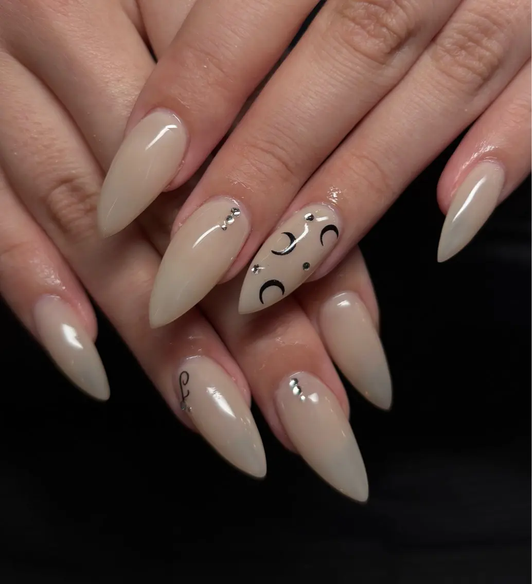 ミディアム ハンドネイル SEINA_ NAIL🐈‍⬛💗のネイルデザイン