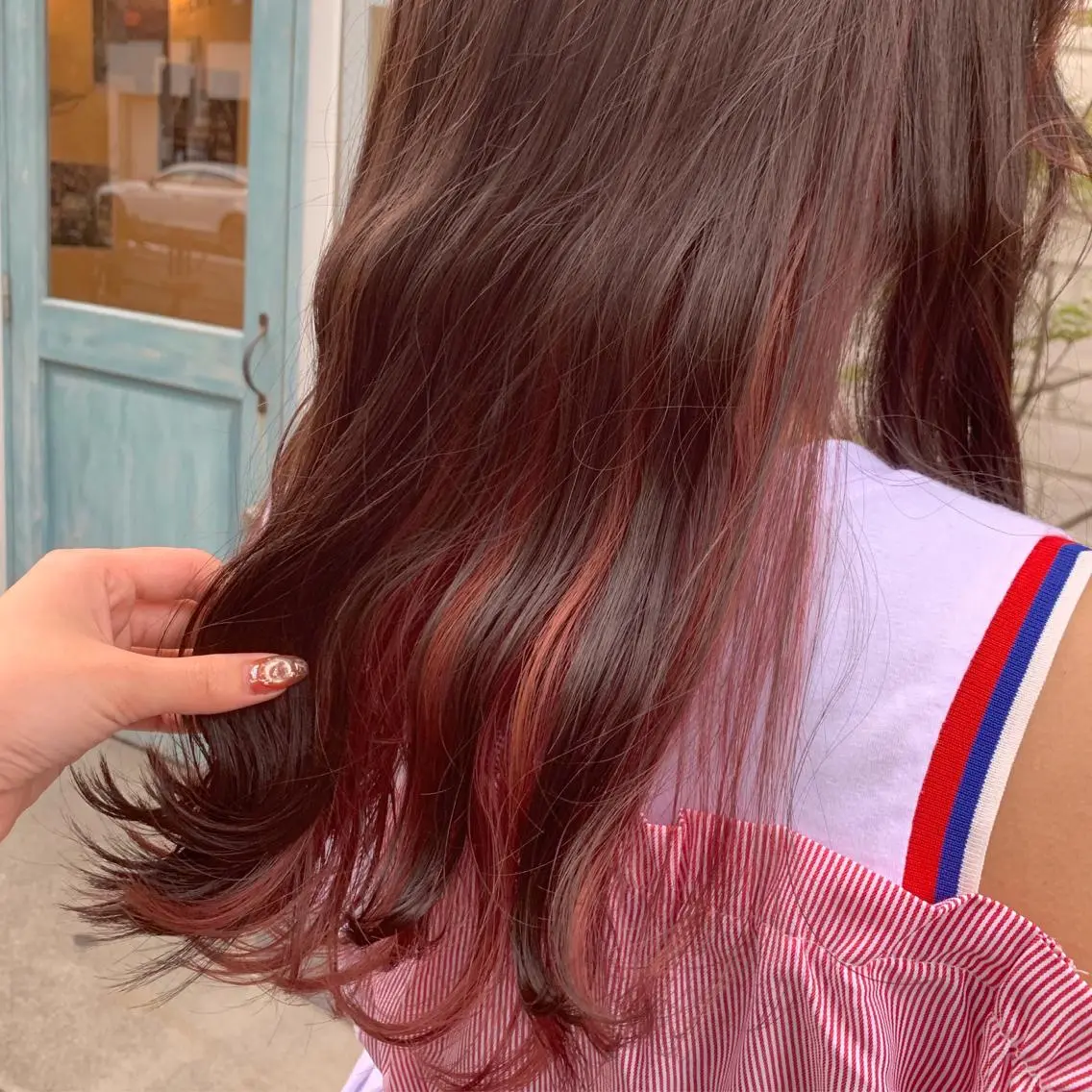 カラー ヤマダ サクラのヘアスタイル