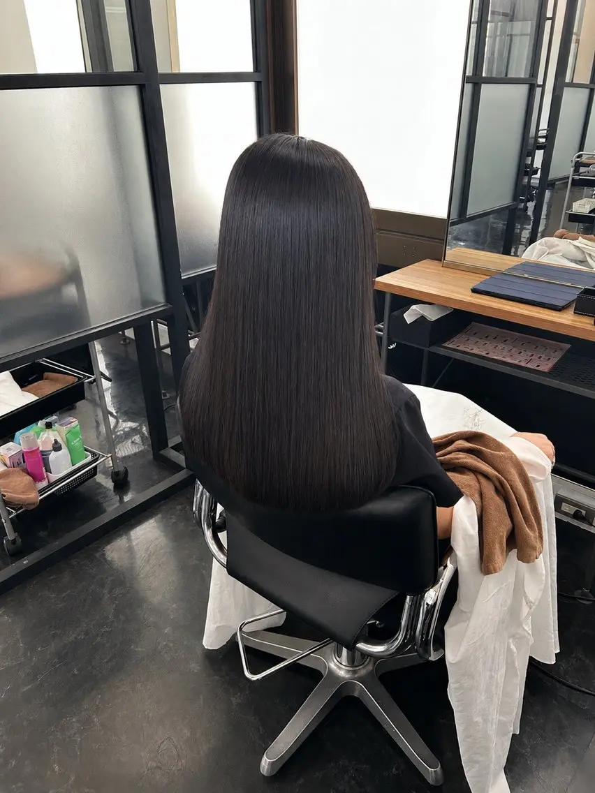 ロング カット 縮毛矯正 🍀野尻 拓海🍀のヘアスタイル