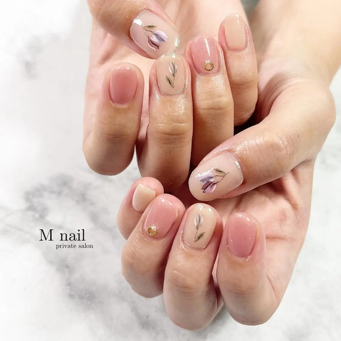 ネイル ハンドネイル M nailのネイルデザイン
